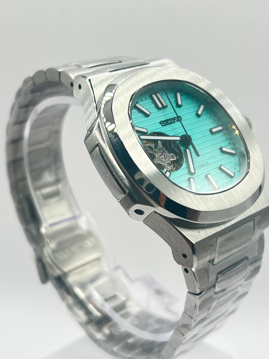Seikotilus "Tiffany blue" NH35