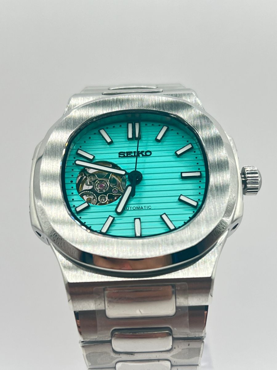 Seikotilus "Tiffany blue" NH35