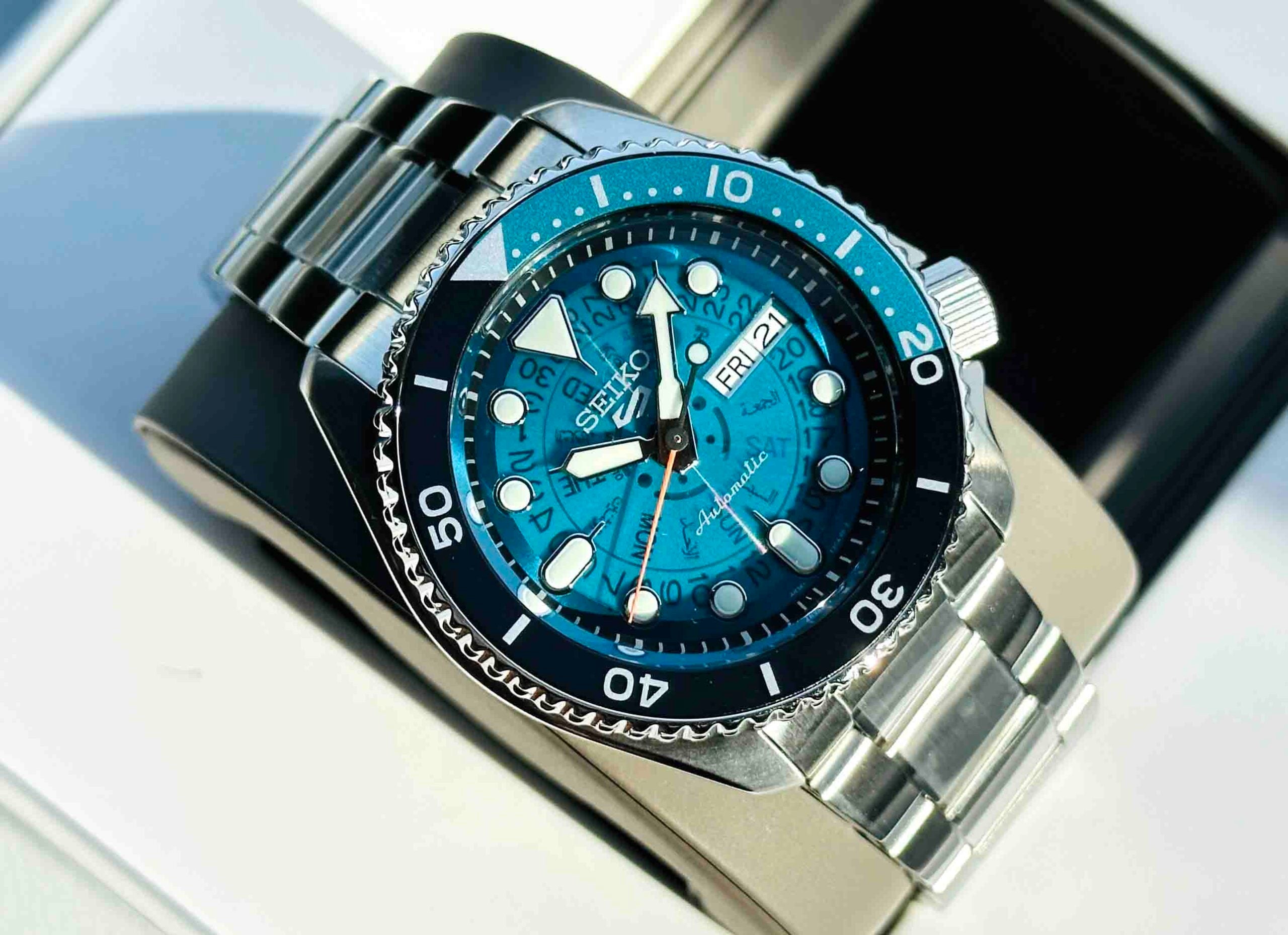 Seikomariner "Sea blue" NH35