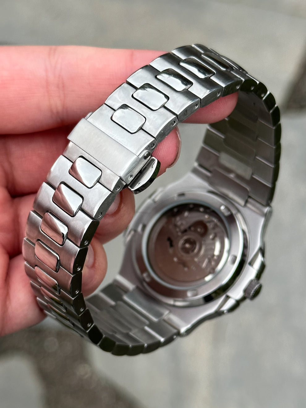 Seikotilus "Steel black" NH35