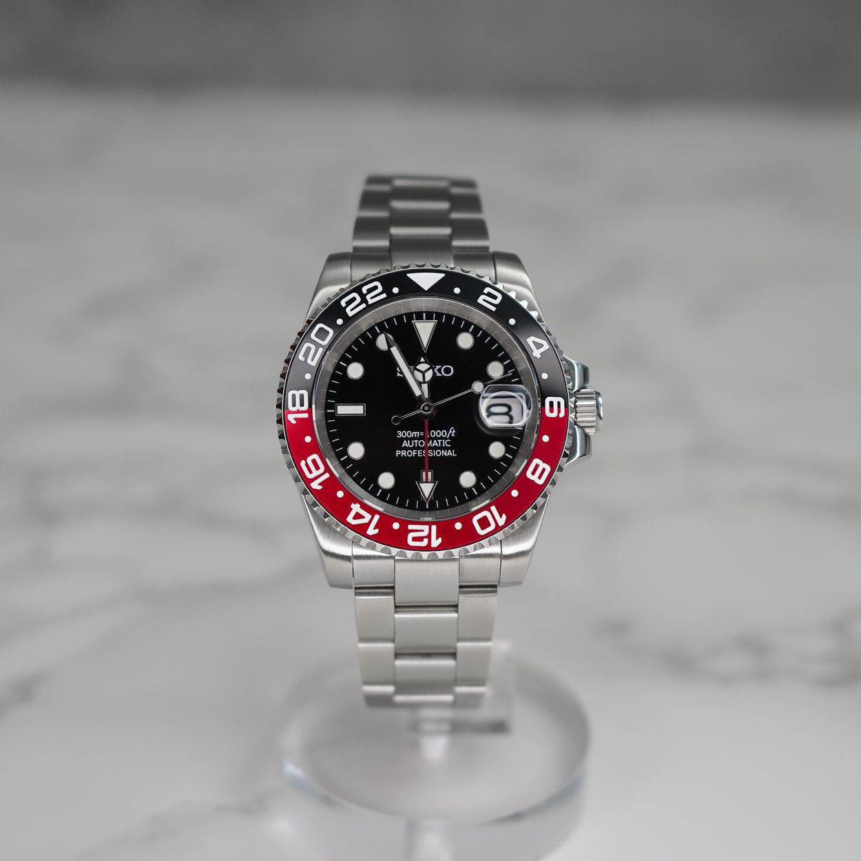 Seikomod GMT "Coke oyter" NH34