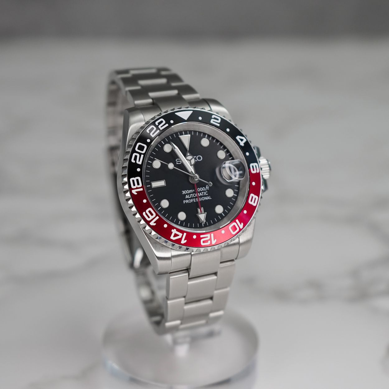Seikomod GMT "Coke oyter" NH34