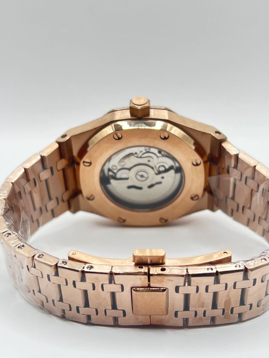 Seikoak "Rose gold navy" NH35