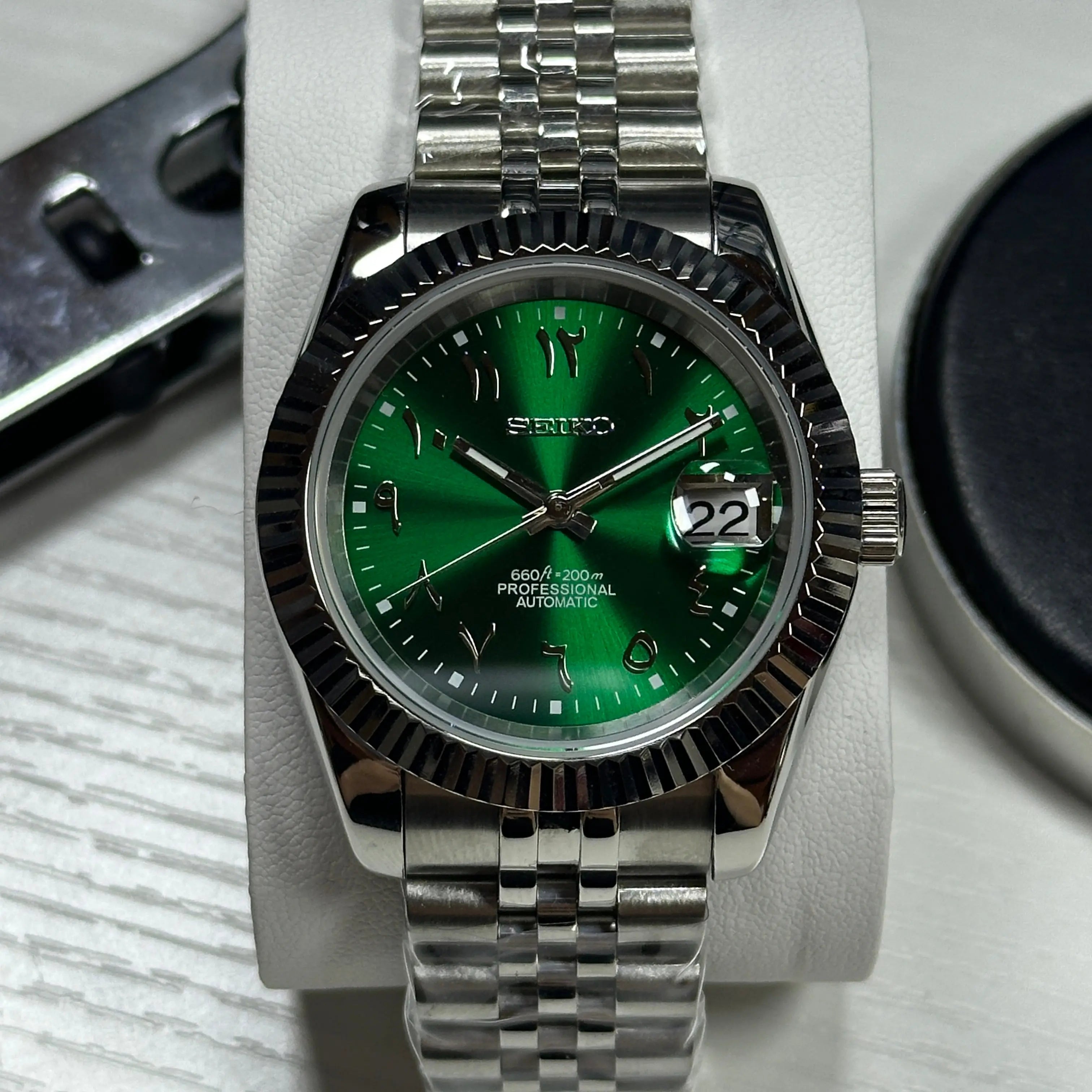 Seikojust "Steel green" NH35