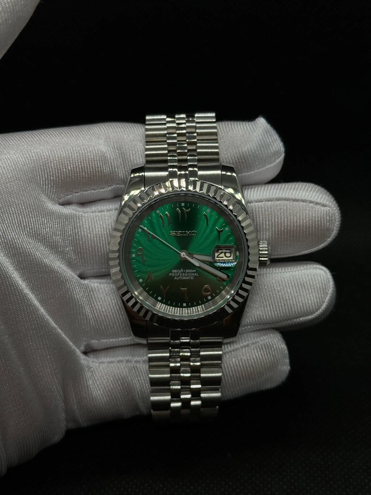 Seikojust "Steel green" NH35