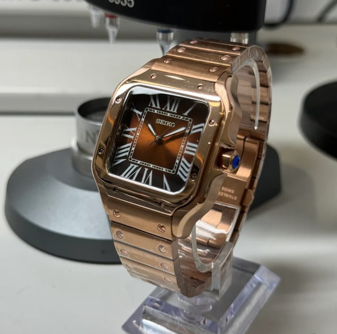 Seikos "Rose gold brown" NH38