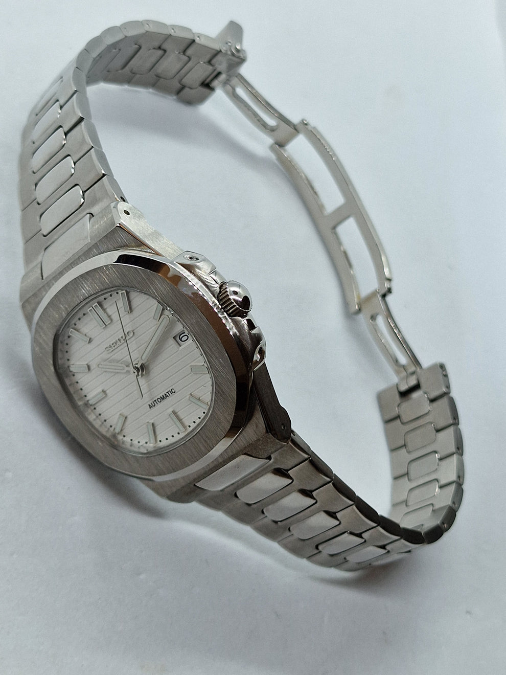 Seikotilus "Steel white" NH35