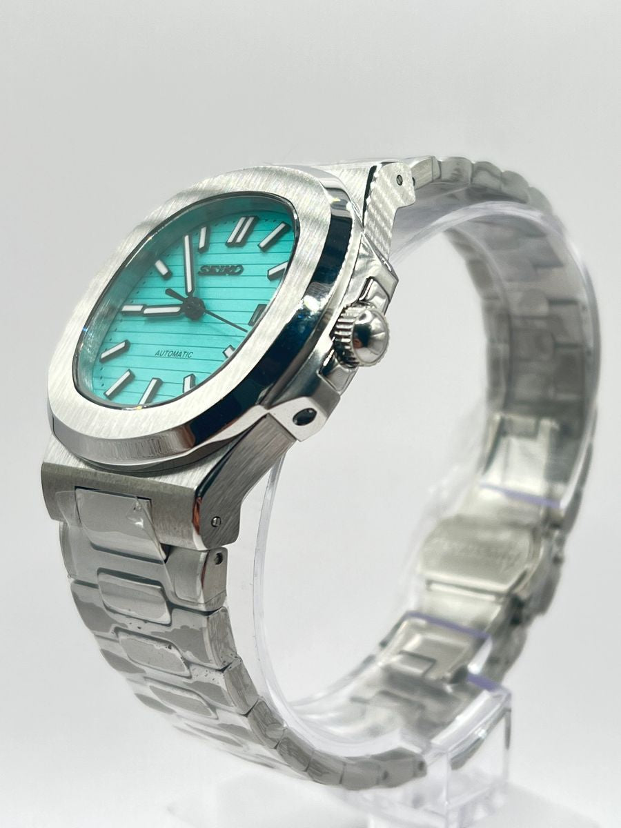 Seikotilus "Tiffany blue" NH35