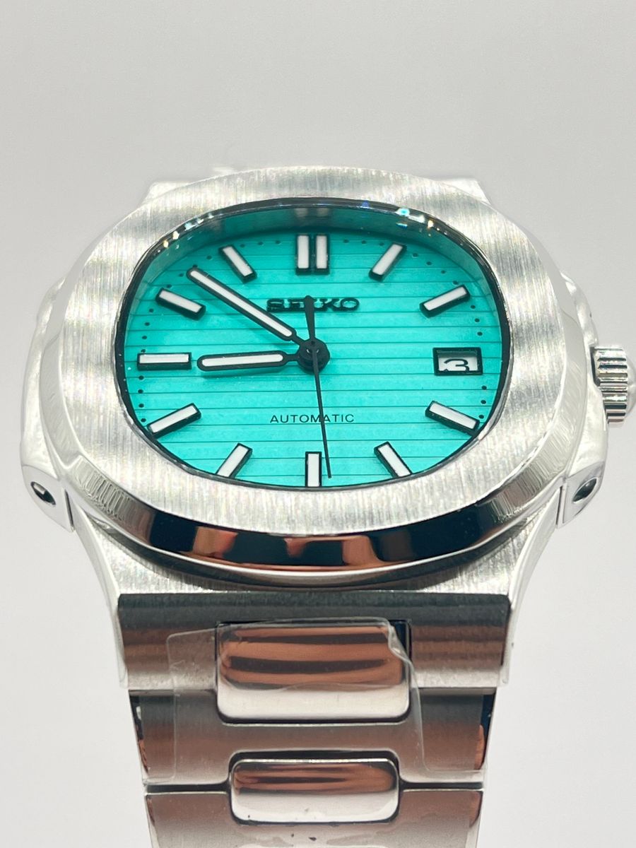 Seikotilus "Tiffany blue" NH35