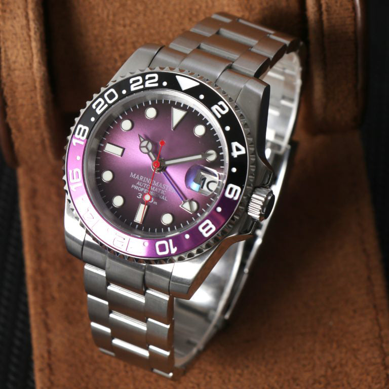 Seikomariner "Two tone purple steel" NH35