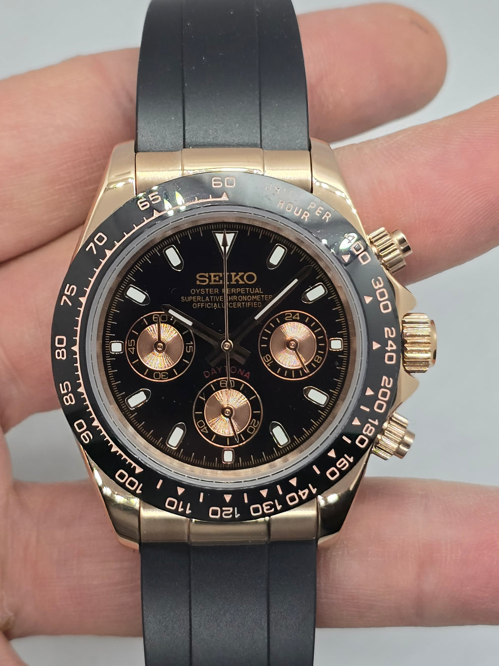 Seikona "Black rose gold" VK63