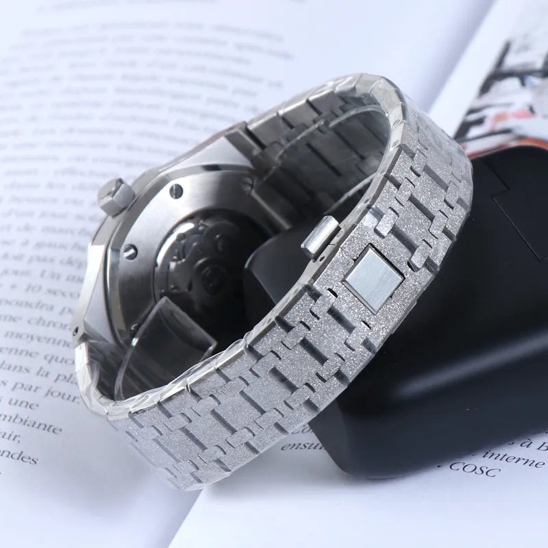 Seikoak "Frosted white" NH35