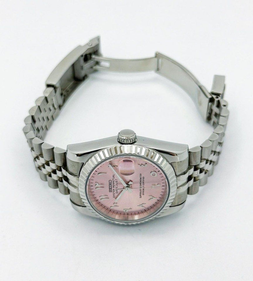 Seikojust "Steel pink" NH35