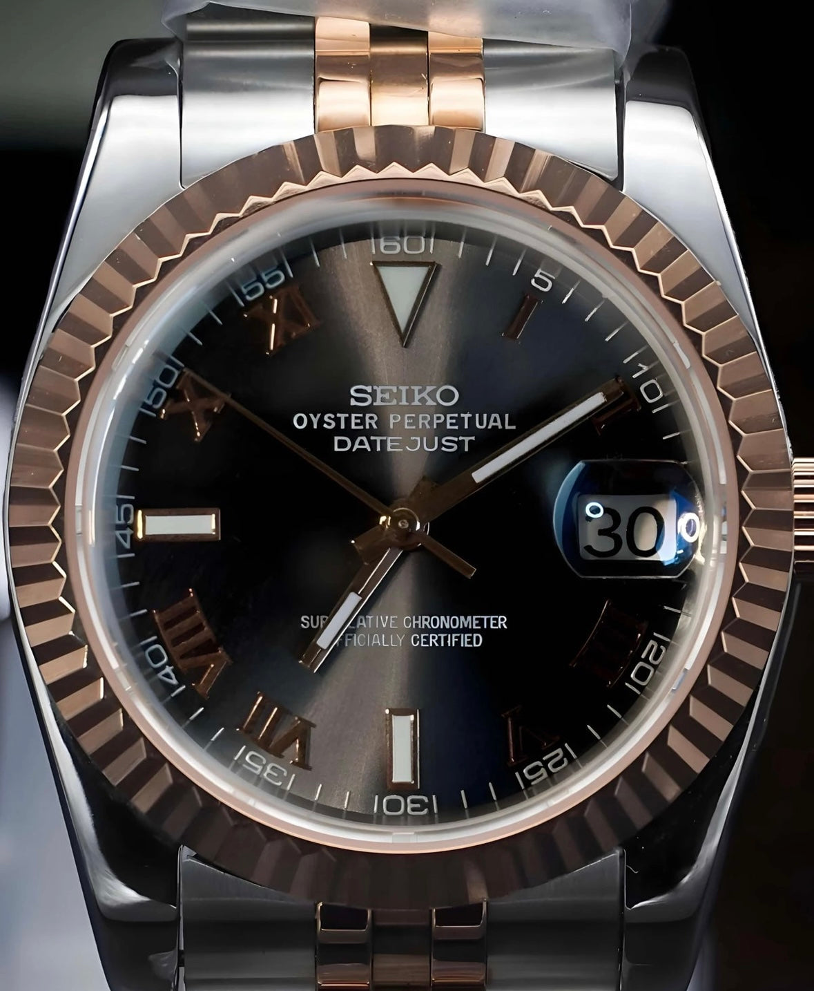 Seikojust "Two tone grey" NH35