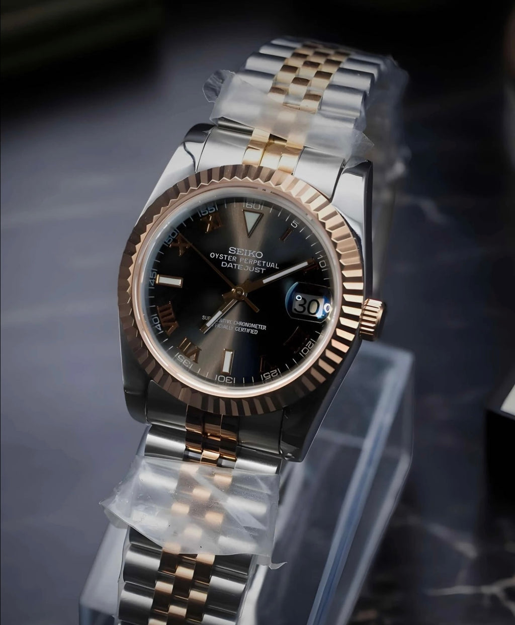 Seikojust "Two tone grey" NH35