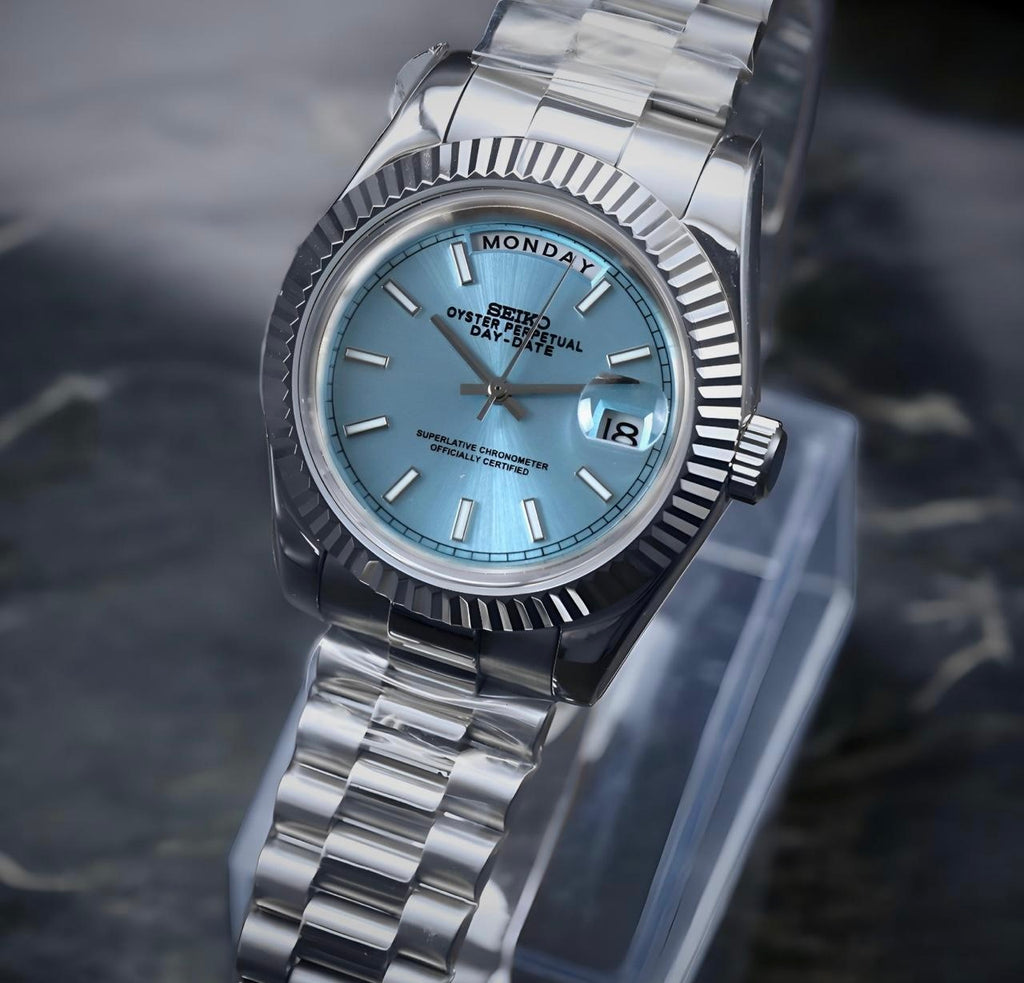 Seikodate Ice "Ice blue" NH35