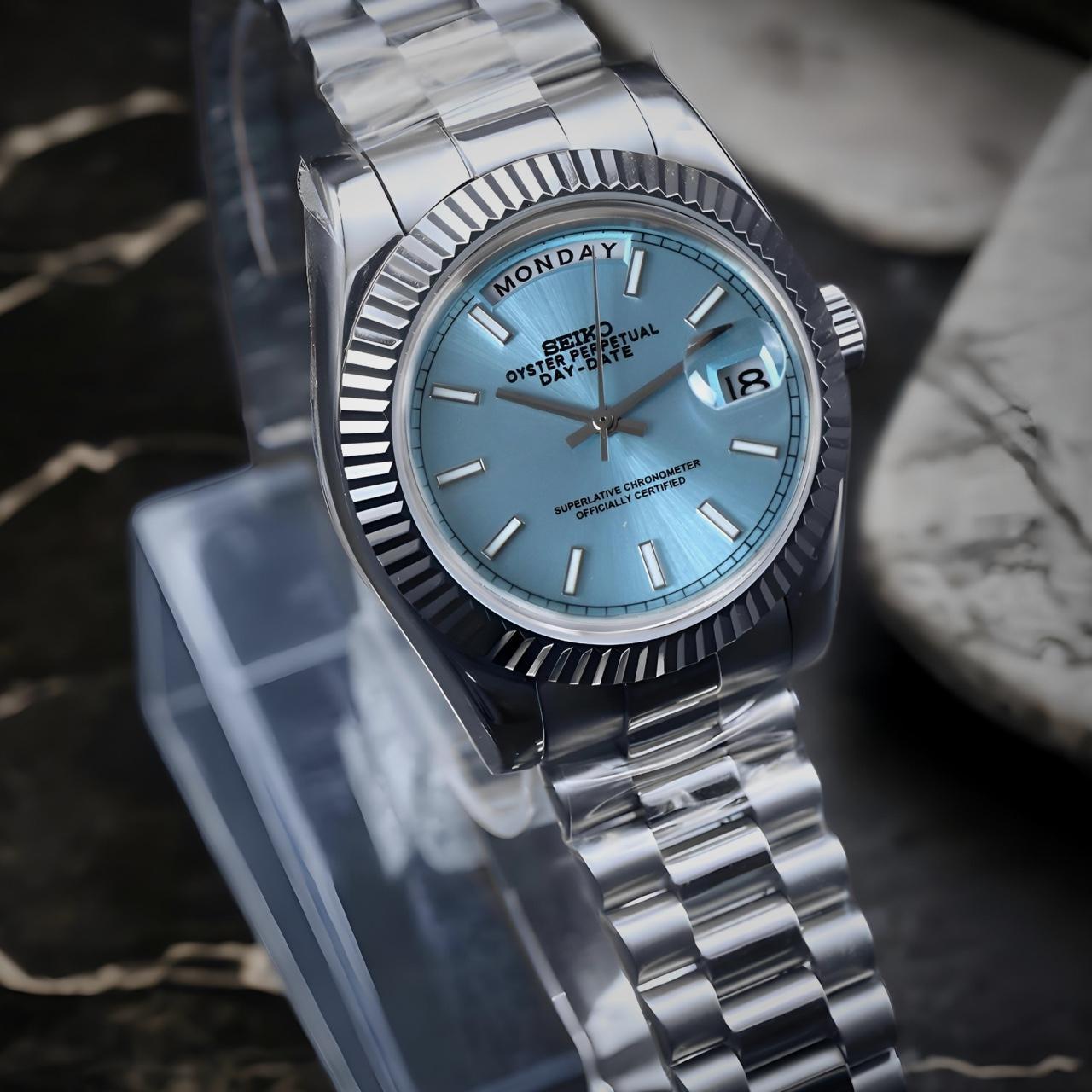 Seikodate Ice "Ice blue" NH35