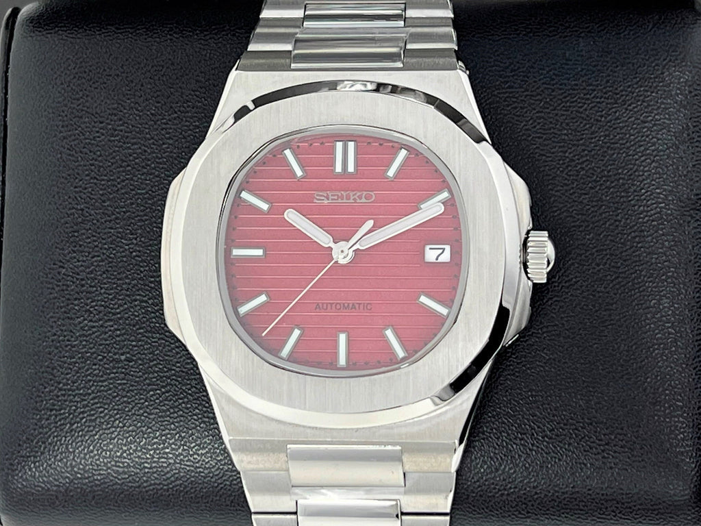 Seikotilus "Steel red" NH35