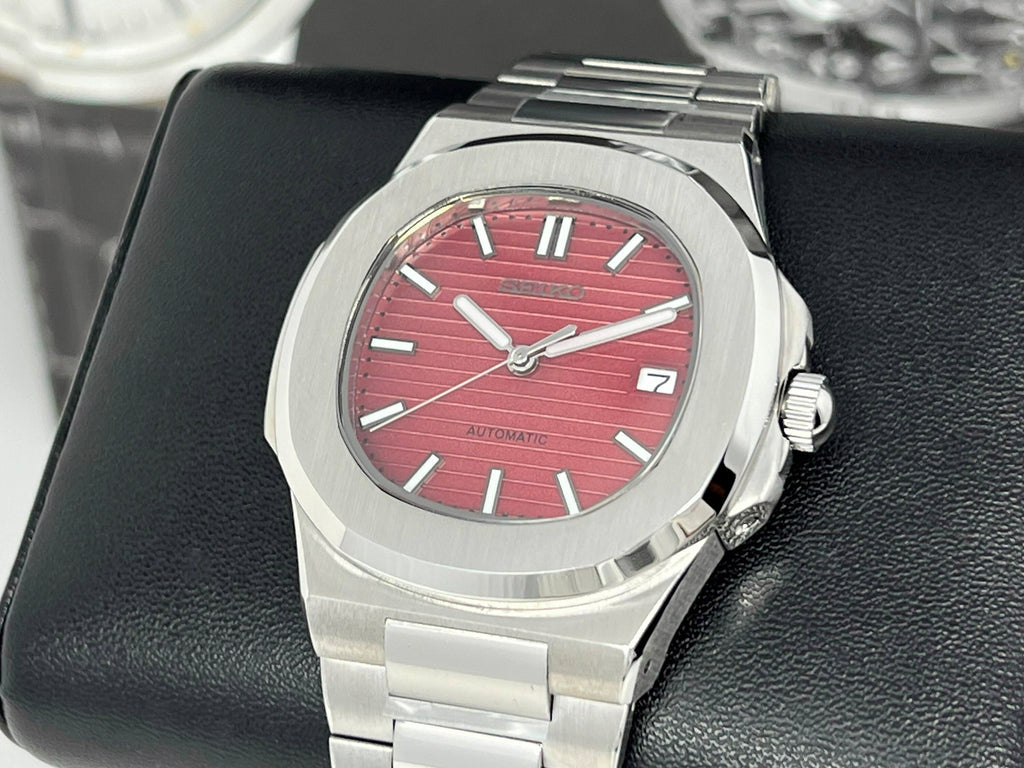 Seikotilus "Steel red" NH35