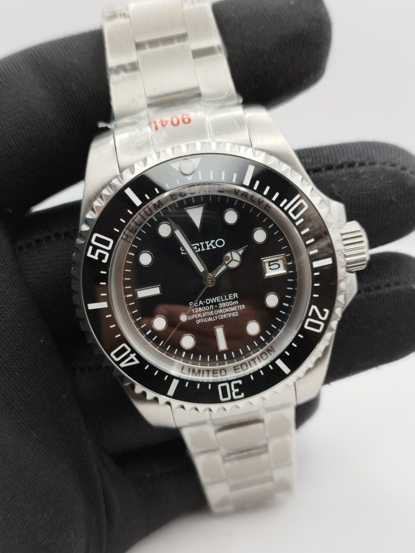 Seikomariner "Black silver" NH35