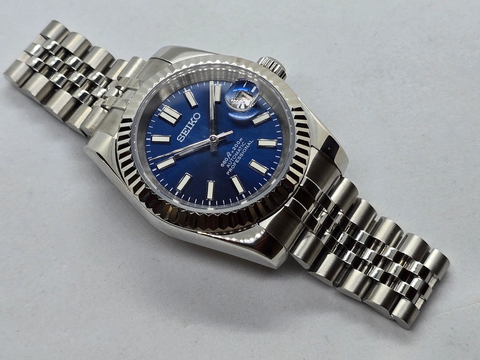 Seikojust "Steel blue" NH35