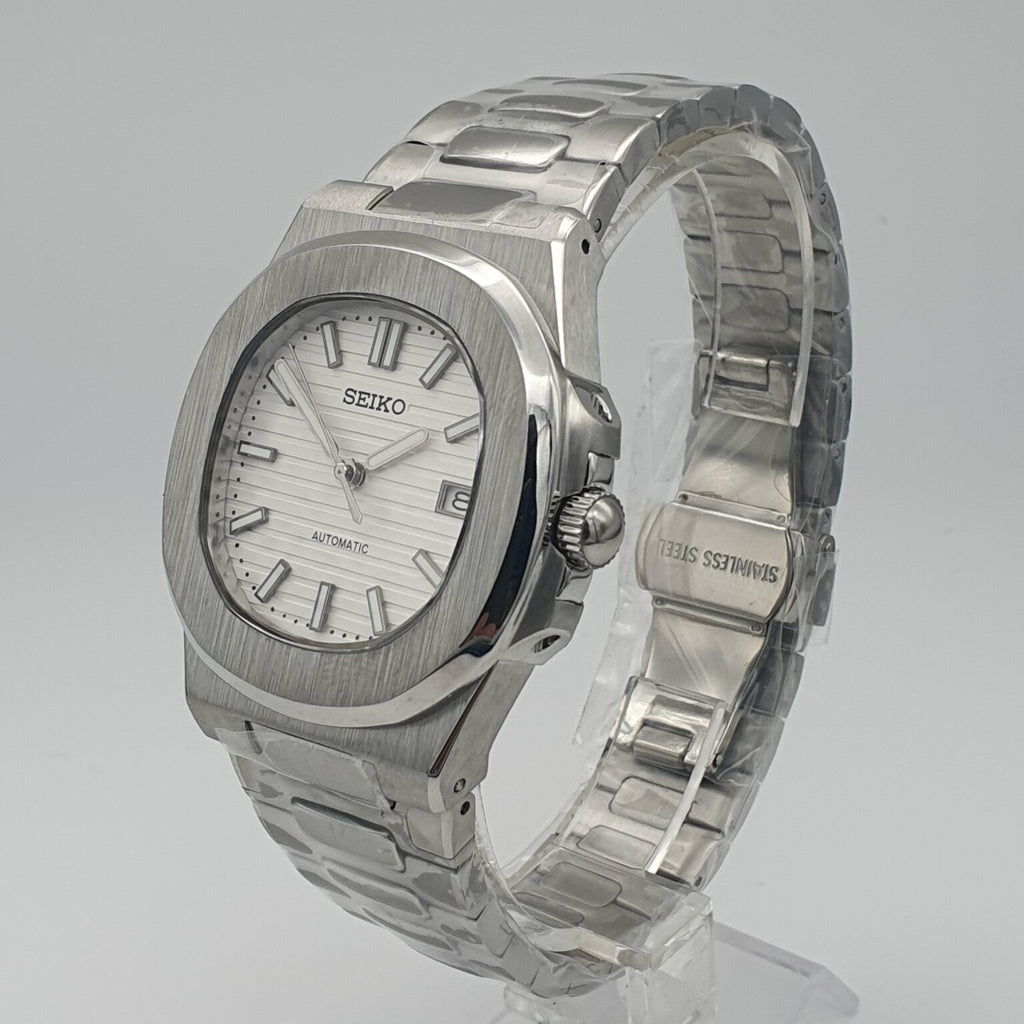 Seikotilus "Steel white" NH35