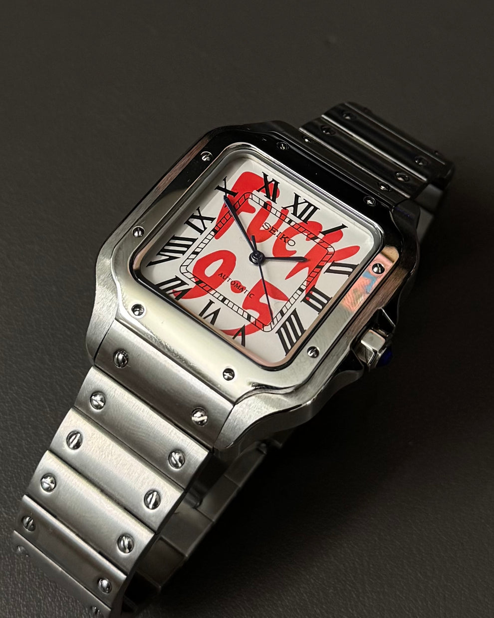 Seikos "Silver white Fuck 9-5" NH38