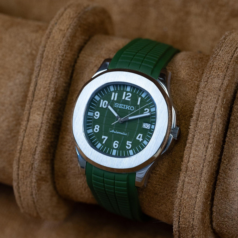 Seikotilus "Green steel" NH35