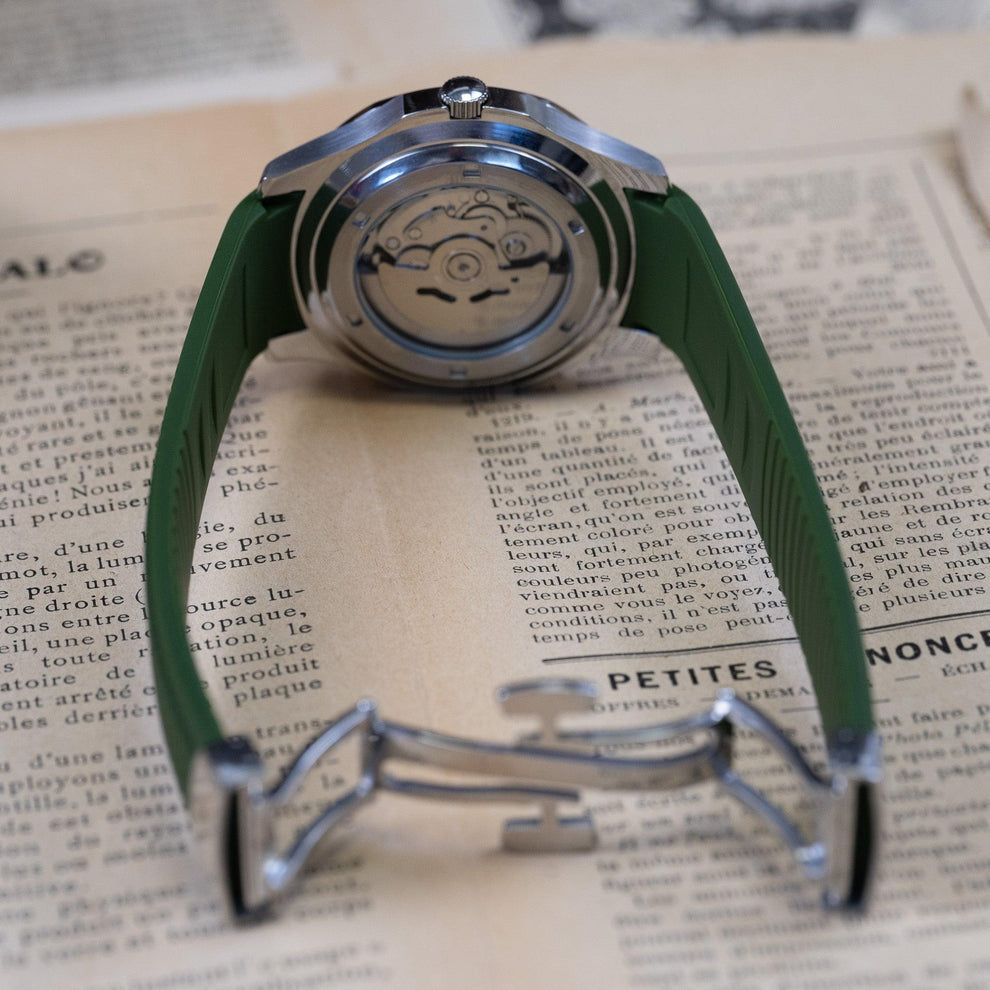 Seikotilus "Green steel" NH35