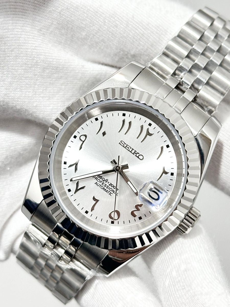 Seikojust "Steel silver" NH35