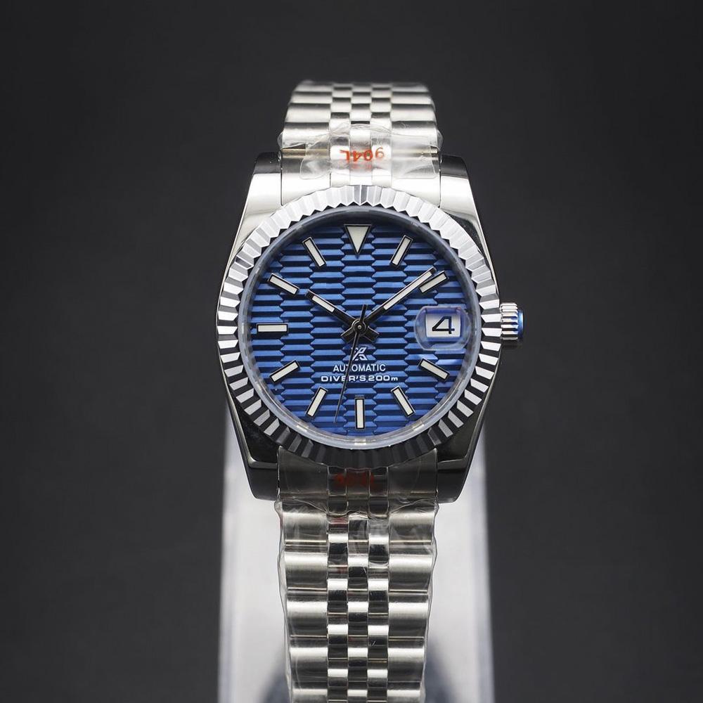 Seikojust "Steel blue texture" NH35
