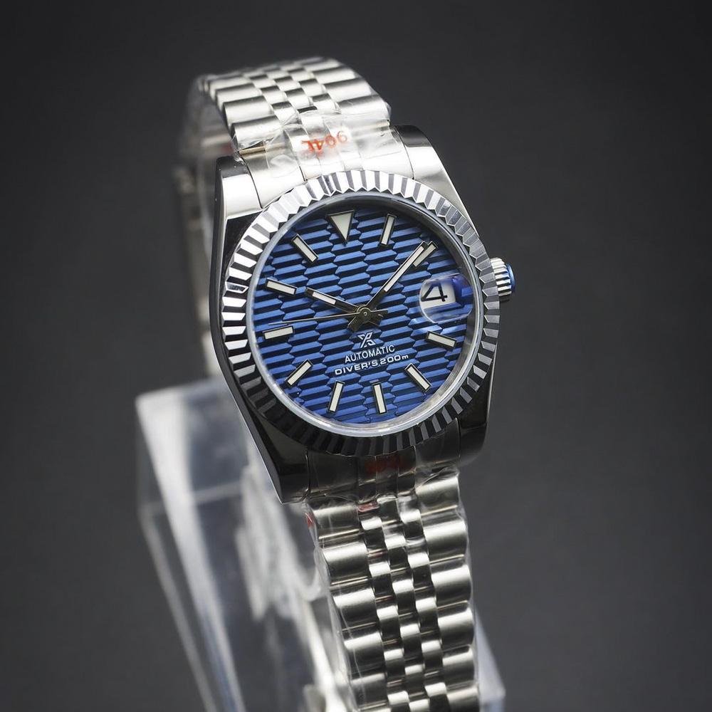 Seikojust "Steel blue texture" NH35
