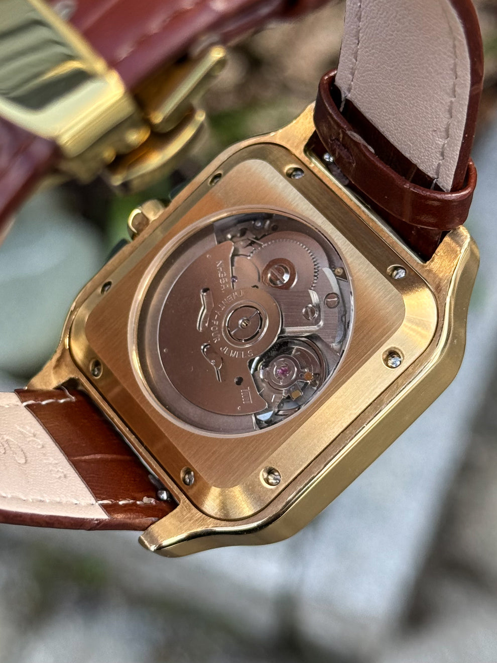 Seikos "Gold brown white" NH38