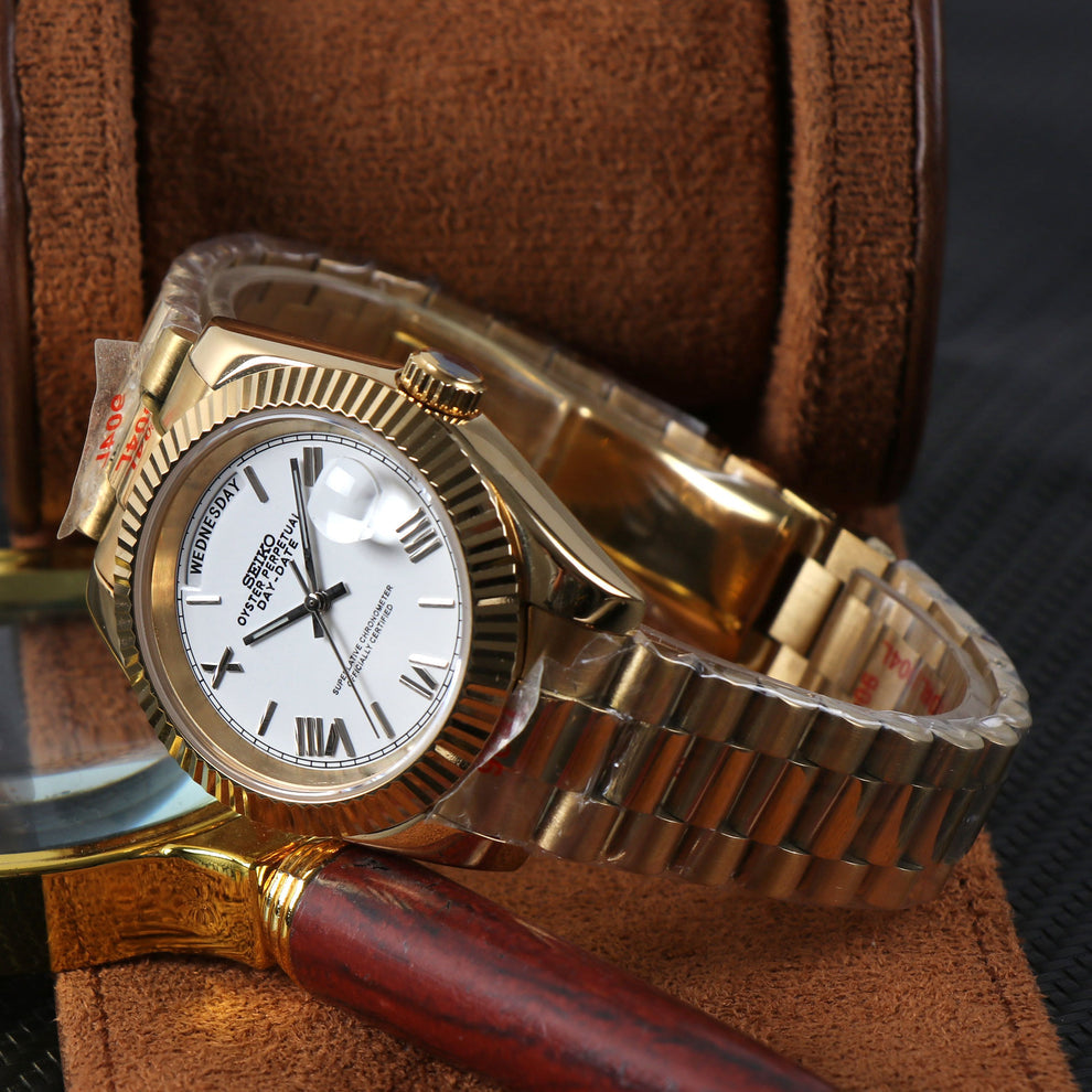 Seikodate "Gold white" NH35